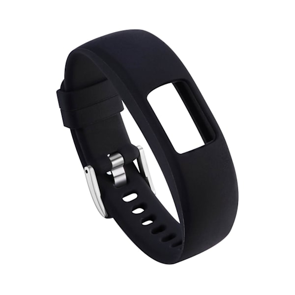 För Garmin Fit4-rem (stor) svart