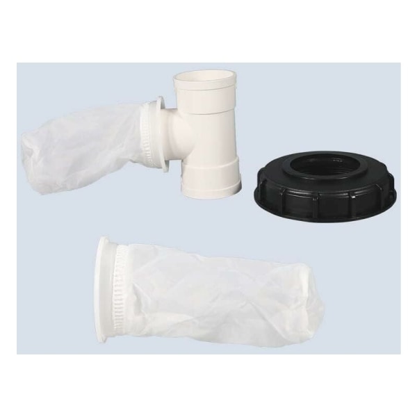 T-Shape IBC- cover med tvättbart nylon för 1000 liter IBC-regnvattentank, filter ?? IBC-lock IBC-tanktillbehör, 163 mm