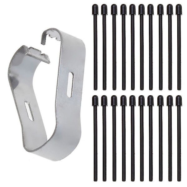 Touch Stylus Point Tips Nibs Med Metallklämma För Lamy Al-star Emr Stylus Pen（20Pcs）