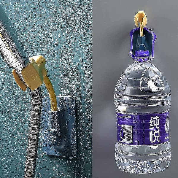 Stöd för väggmonterad dusch, 3-pack, universellt justerbart duschhuvudfäste