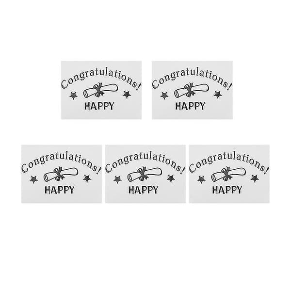 5 st graderingsetiketter