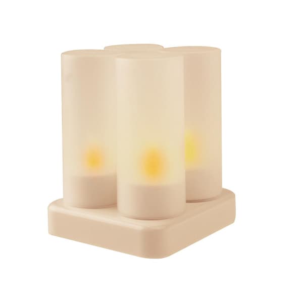 Laddningsbara Ljus LED Ljus Laddningsbart LED Ljus Bröllop LED Ljus Laddningsbart Te Ljus