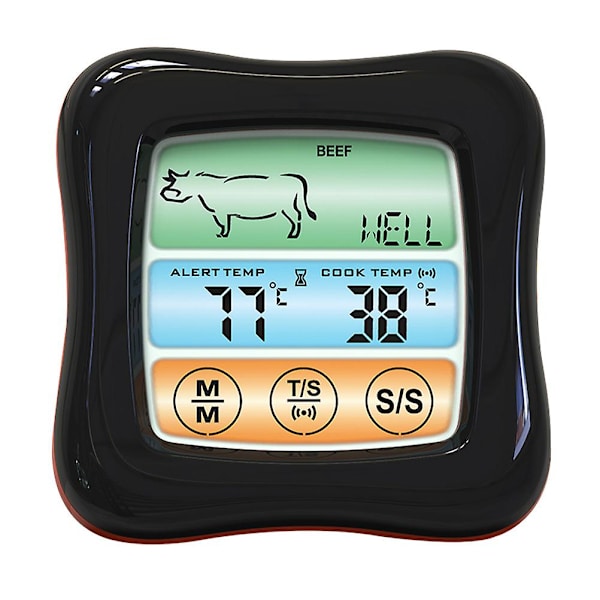 Digital Kökstermometer BBQ Termometer Hem Timer Termometer
