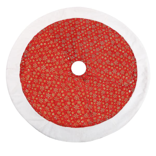 Julgransmatta Juldekorationer Julgranspynt Diameter 122cm
