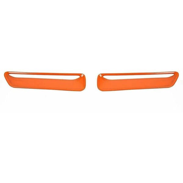Luftutloppsklädsel för Dodge Challenger 2015-2020, ABS Orange