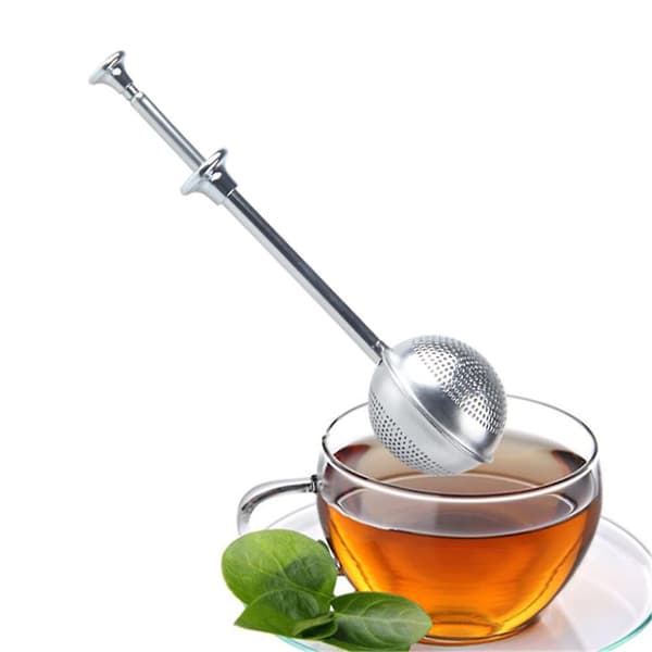 Rustfrit stål te-si infuser til løs bladgrøn te filtrering