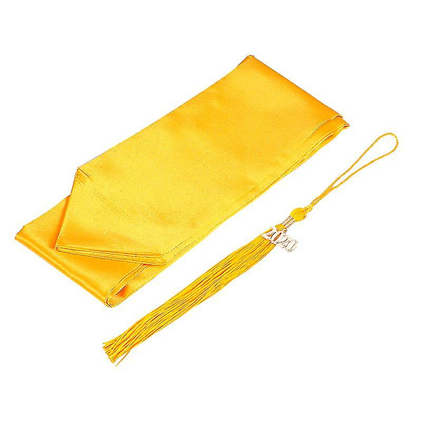 2 st Bachelor Graduation Gown Shawl Tassel Plain Graduation Shawl Lämplig för Bachelor Graduates (Guld)