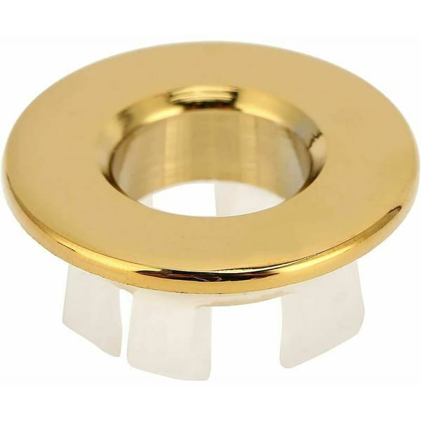 Hållbar mässings (guld) diskbänksöverflödesring, Ladacèe