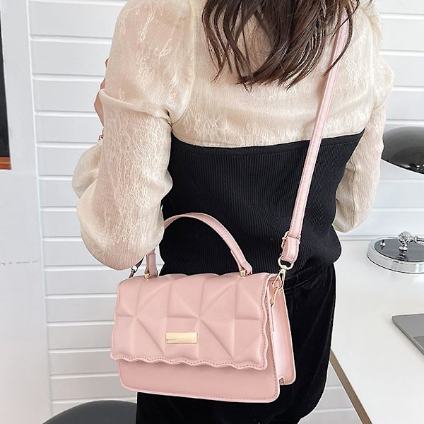 Crossbody Väskor Plånböcker Kedja Axelväska För Dam Clutch Handväska rosa