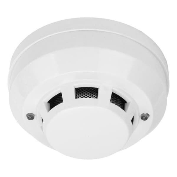 Kablet røgdetektor, 9-24V LED fotoelektrisk sensor, til hjem og erhverv.