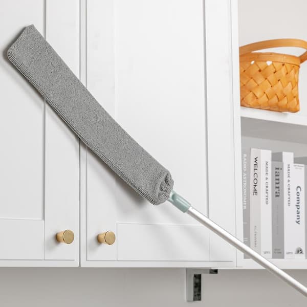Rostfritt stål handtag platt mopp