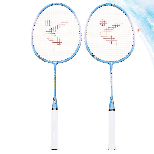 Badmintonracket i Aluminiumlegering för Utomhussporter, Set för Barn, Träningspats