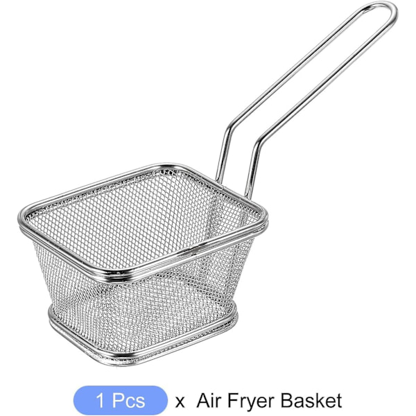 Rostfri Luftfritös Korg (4\"