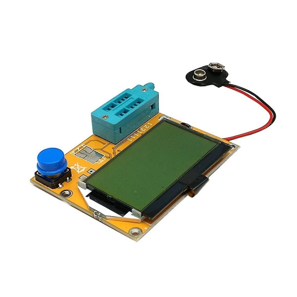 Lcr-t4 Esr Meter Transistor Tester Diod Triod Kapacitans Scr Induktans Multimeter Verktyg utan case