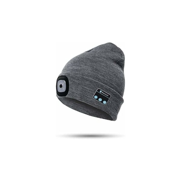 LED USB-laddningsbar trådlös Bluetooth-hörlursmössa