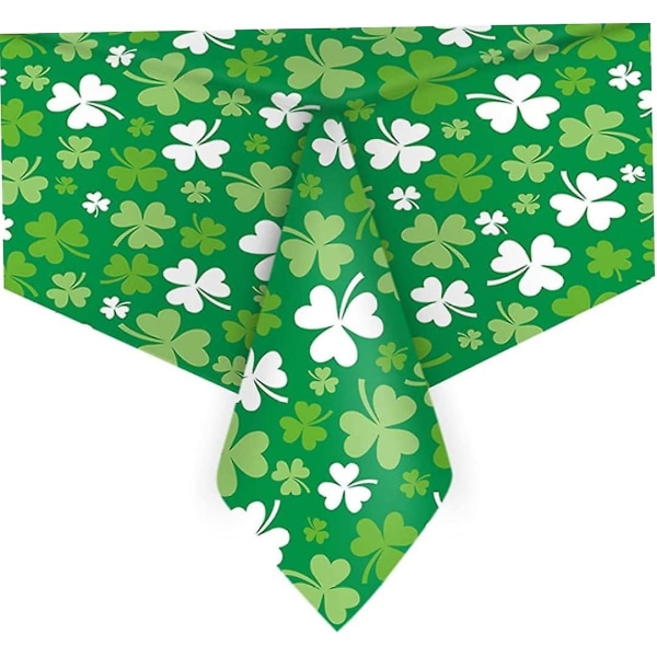 Duk, St. Patrick's Day bordsduk grön shamrock duk set bordsdekoration 3 stycken