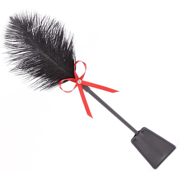 Tickler Whip Spanking Feather Slapping Paddle Whip Rolling Game Accessory Par Toy