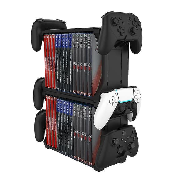 För Switch Oled Tillbehör Multifunktionell Konsolställ Förvaringsfäste