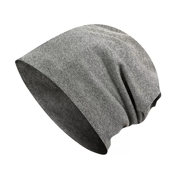 Unisex Vinter Bomull Varm Casual Skid Slack Mössa Grå
