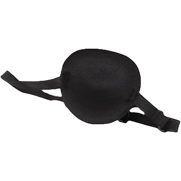 3 st svart ögonmask singel ögonmask justerbar 3D ögonmask med spänne ögonmask