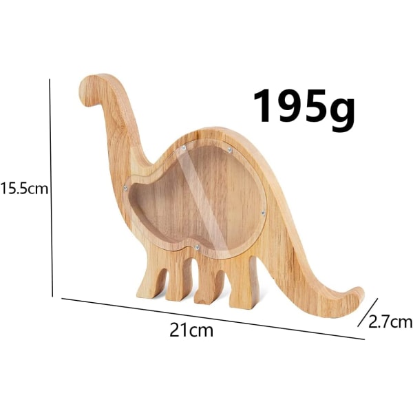 Spargris i trä, giraff, födelsedagspresenter till pojkar och flickor tanystrofeus
