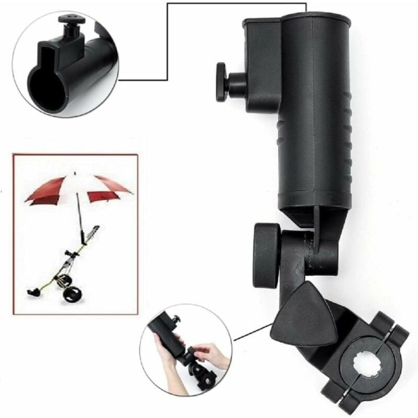 Golf Trolley V2 Universal Paraplyhållare/paraplyhållare/paraplyhållare/ställ/paraplyställ