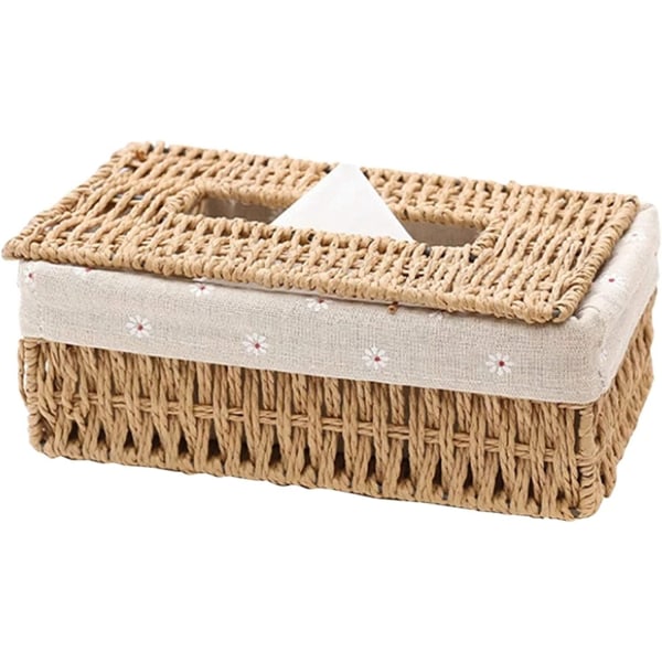 Rattan Servetthållare, Rektangulär Servetthållare