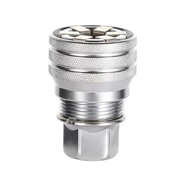 Universal justerbar 10-19mm sekskant-stikdåse momentnøgle adapter elektrisk boremaskine hoved stål