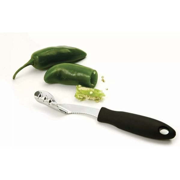 Rostfri Chili Kärnor Stripper, Peppar Skärare Kärnor Slicer Tomat Frukt Köksredskap