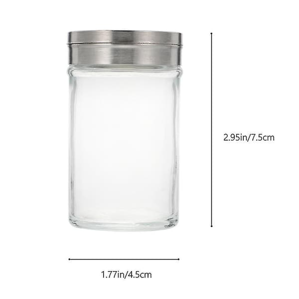 6 st Saltkar i glas