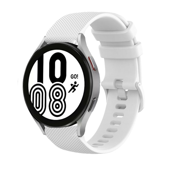 För Samsung Watch4 armband lämplig för Samsung Galaxy Watch4 Classic liten rutig silikonrem B