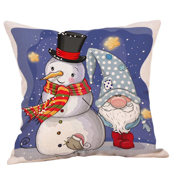 Snygg Heminredning Jul Linne Kuddfodral Soffa Midjekudde Fodral