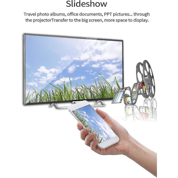 G2 2,4g trådlös wifi-skärmdongel, 1080 trådlös hdmi-skärmmottagare Dlna Airplay Miracast Ios Android Windows till TV-projektormonitor