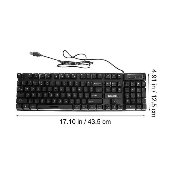 1 st Trådbundet Gamingtangentbord