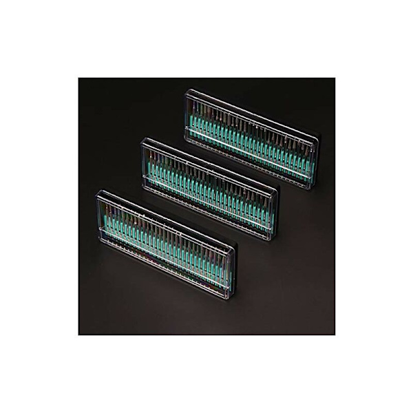 Timanttijyrsin terät pora lasi metalli jalokivi Dremel hionta pyörivä työkalu, 90 kpl 1/8-tuumainen (3 mm)