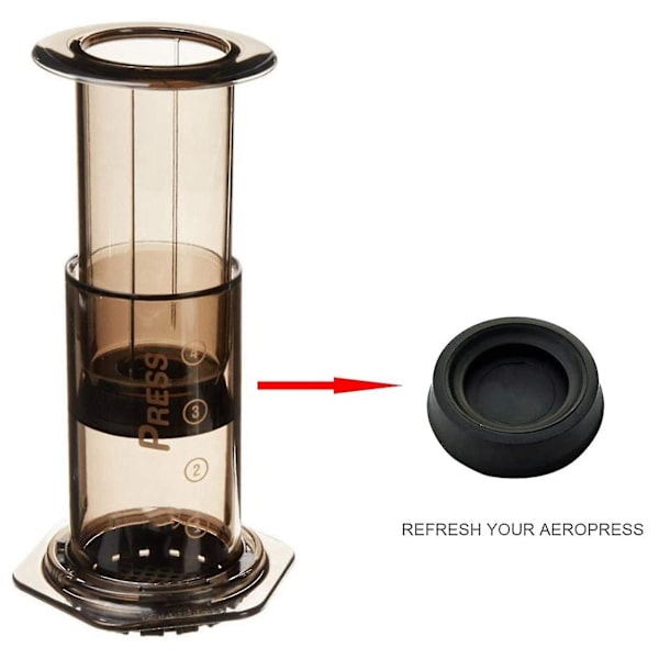 4x Plunger Gummitätning För Användning I Aeropress Delar Kaffebryggare