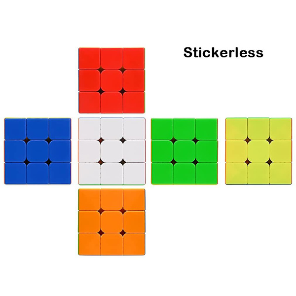 3x3x3 Speed ​​Cube, Professionell Pusselkub, Brain Teasers Leksaker för barn Småbarn och vuxna