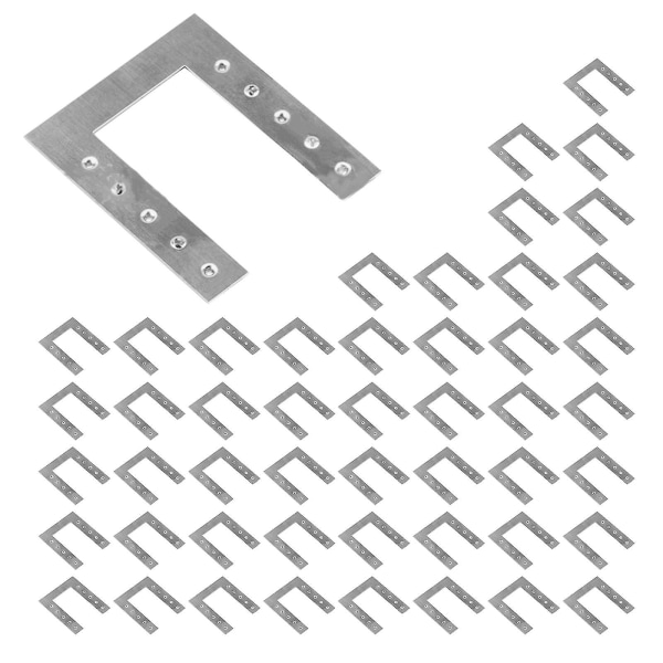 50 st solpanel PV jordklämma bricka distans 42x50mm