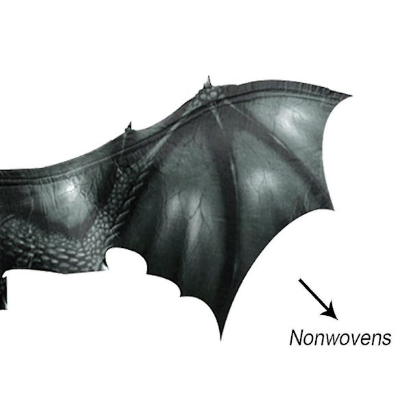 Halloween Dinosaurie Kostym Cosplay Djur Mask Vinge Tillbehör