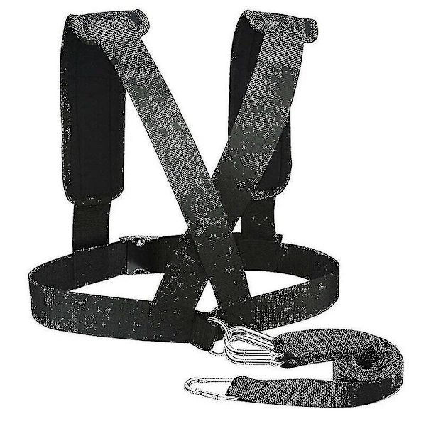 Träningsbälte Släde Sele Däck Dragrep Trainer Resistance Belt Vest-1