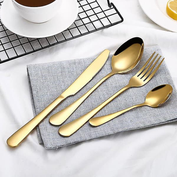 4 st Rostfria Bestickset