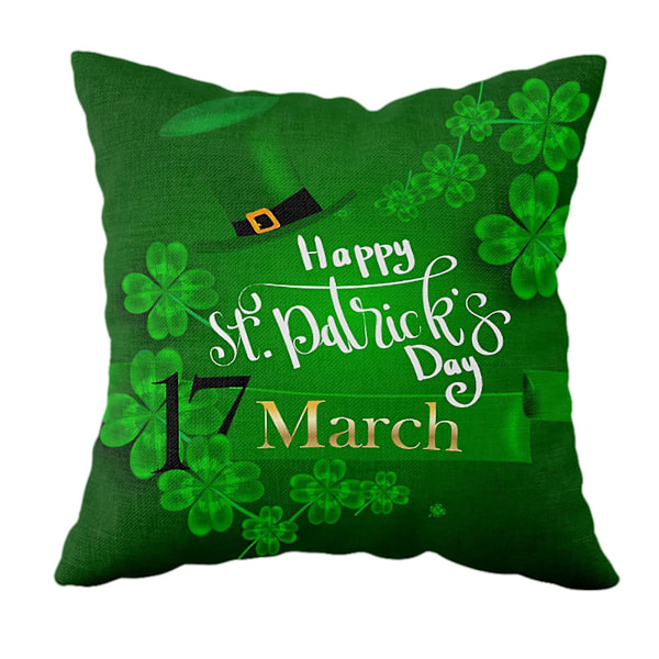 St. Patrick's Day Kuddeöverdrag för Hemmet - 'Survived Family' 
