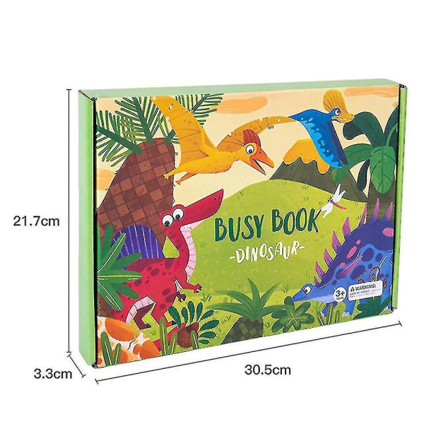 Upptagen bok för barn Multipurpose tidig pedagogisk leksak Creative Paste BookFarm