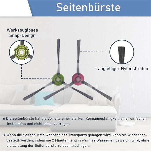 For Deebot T9 T9pro Ozmo T8 T8 Max T8 Series N8 N10 Plus Tilbehør Robot Vacuum Reservedeler
