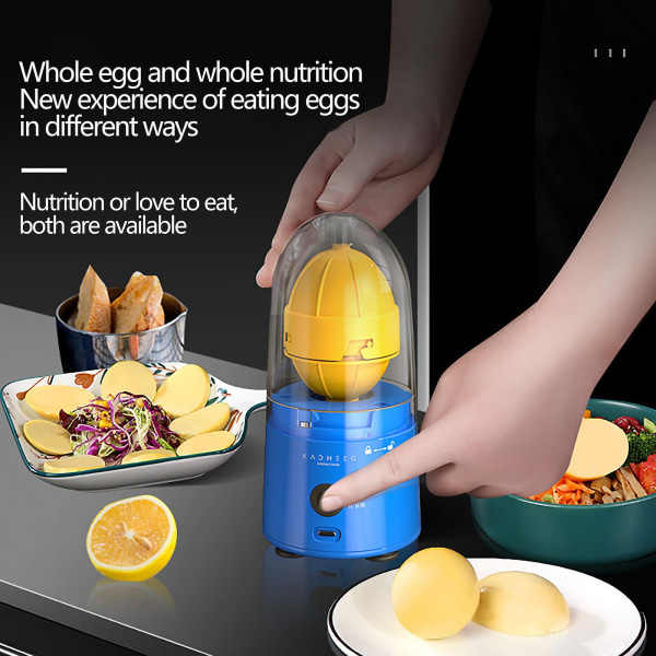 Elektrisk äggutdragare Egg Scrambler skakar och drar guldägg Helautomatisk äggula mixer skakar och drar äggvisp