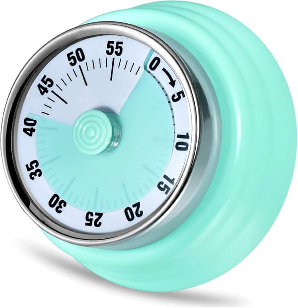Kök Timer, Kök Nedräkningsmatlagningstimer Påminnelse, Inget Batteri Krävs Magnetisk Mekanisk Timer Tidsstyrningstimer