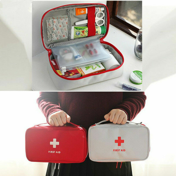Tasche Erste-Hilfe-Set Pillendose Notfall-Erste-Hilfe-Pillen-Organizer
