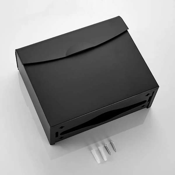 Toalettpappershållare väggmonterad vattentät rum badrum tissue box