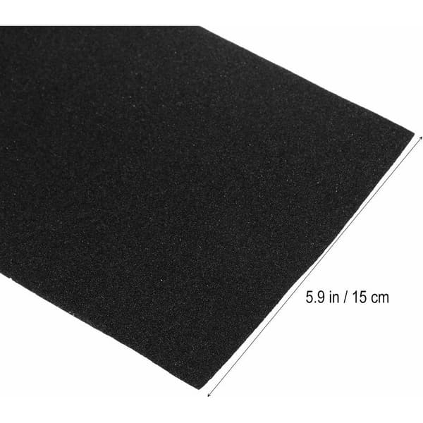 mx 15cm Antislip-Strimler og Klæbebånd til Trapper Træ Terrasse Strimler, Sort