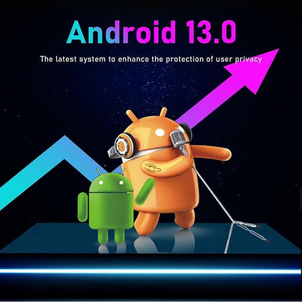 H96 Max Nätverksdekoder 4GB RAM 32GB ROM Android 13.0 RK3528 WiFi6 Ultra HD TV-box